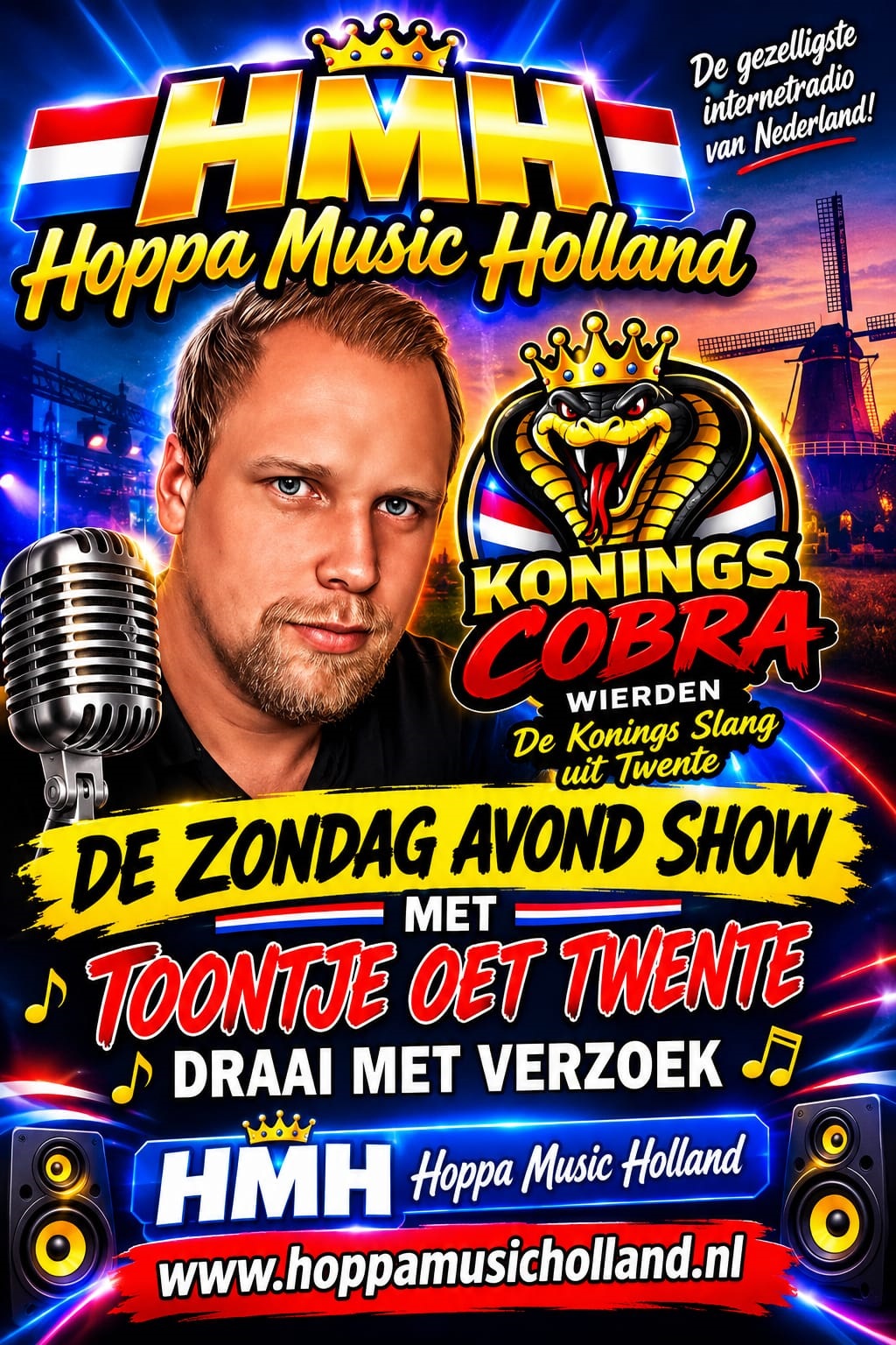 KONINGS COBRA - WIEREN - VRIJE ZONDAG DRAAI